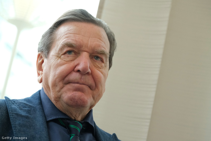 Gerhard Schröder 2020. február 20-án