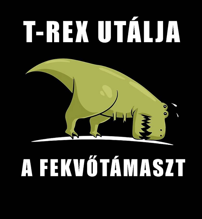 A rövid végtagokkal megáldott T-rex még egy népszerű mémtípust is ihletett.