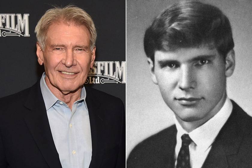 Harrison Ford napjainkban és középiskolás korában, tinikorában biztos rajongtak érte a lányok.