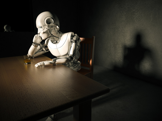 Ha már eléggé emberszerű lesz, akkor talán ő is lehet magányos, és neki is kell majd egy robot… Getty Images Hungary