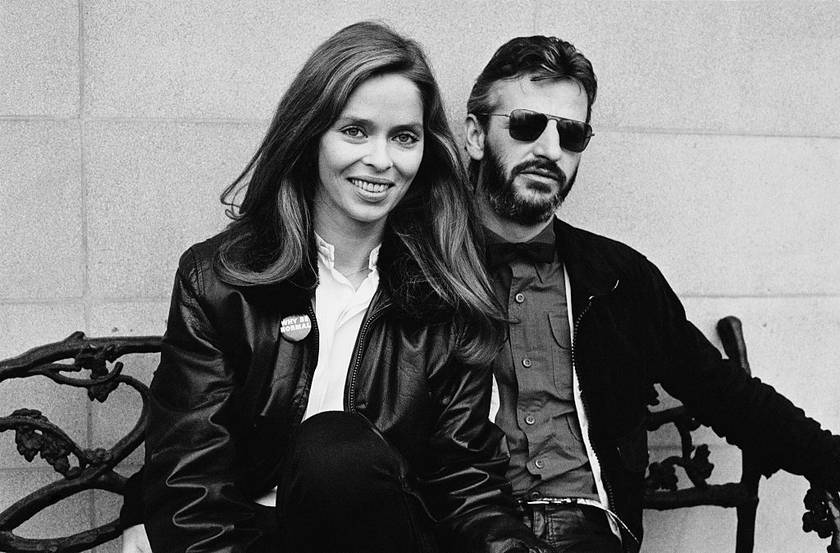 Barbara Bach és Ringo Starr 1981-ben.