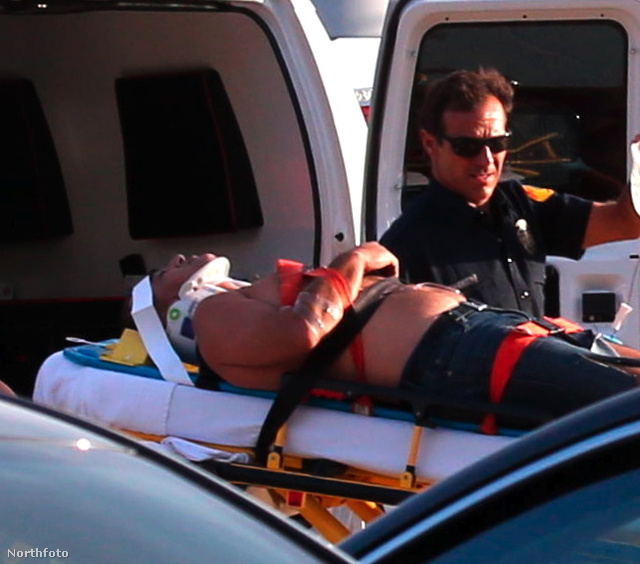 Scottie Pippen áldozatát elviszik a mentők