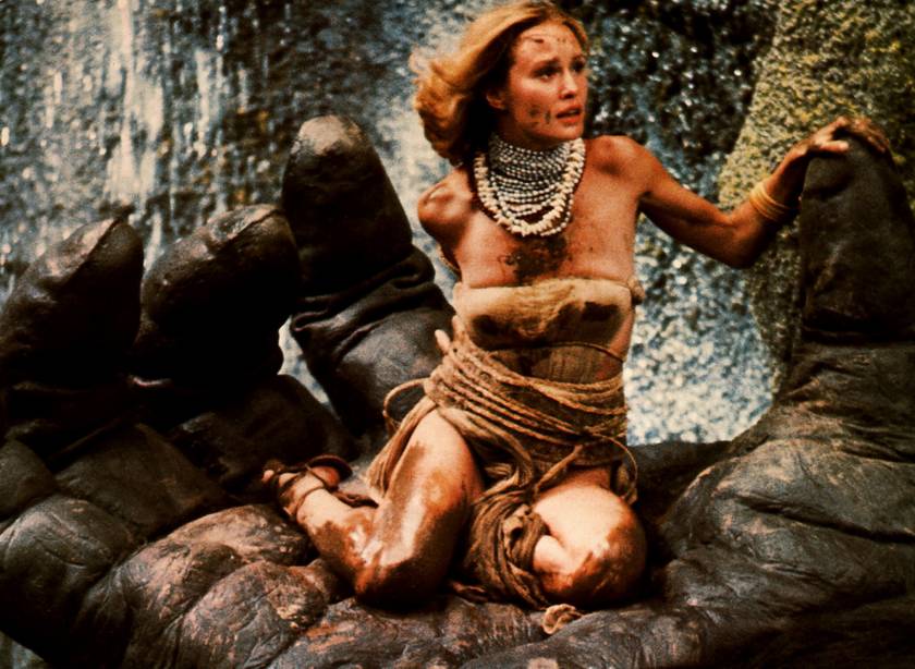 Jessica Lange a King Kong című filmben.