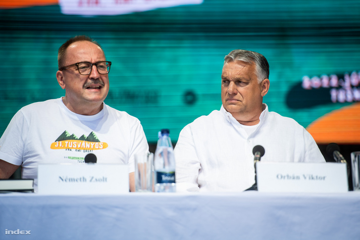Németh Zsolt és Orbán Viktor