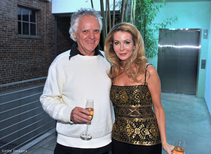David Dalton és Julia Moore a The Genius of Andy Warhol kötet bemutatóján 2009 októberében