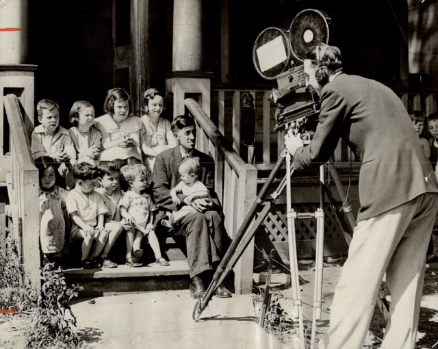 A Neagle család a filmesek kamerája előtt