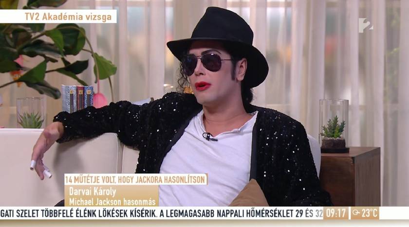 Darvai Károly, magyar Michael Jackson.