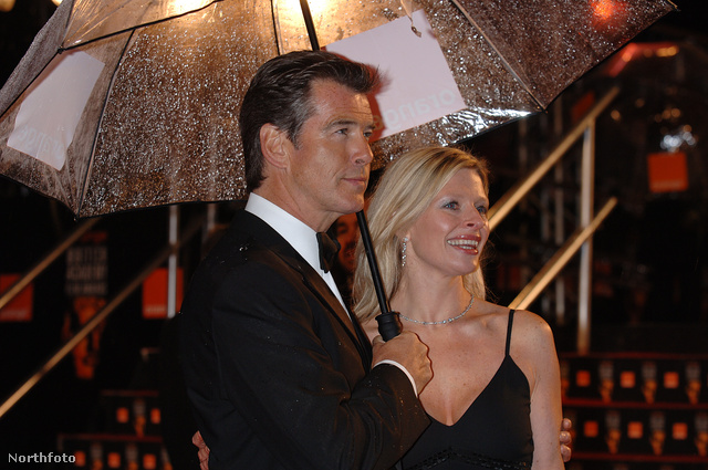 Pierce Brosnan és lánya (2006.)