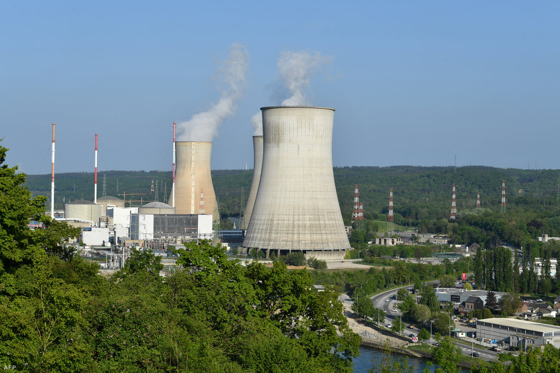 A belga Liège tartományban található Huy melletti Tihange atomerőmű 2022. május 6-án