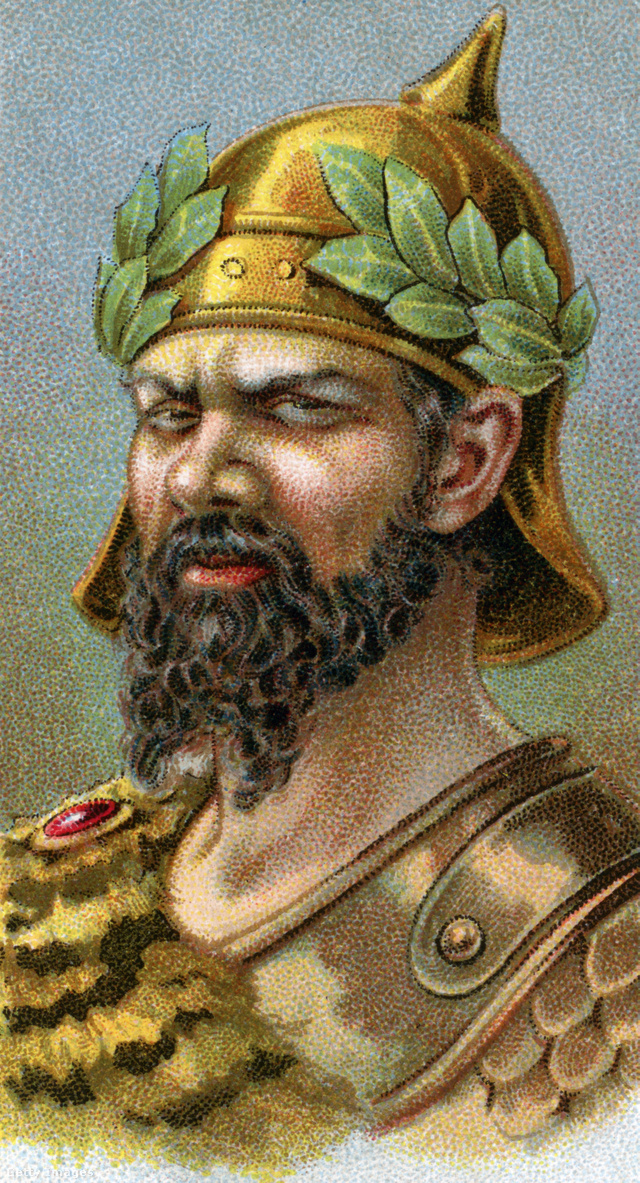 Attila, a hunok királya (1923-as ábrázolás)