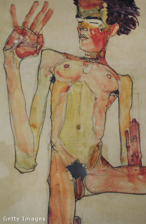Egon Schiele festménye