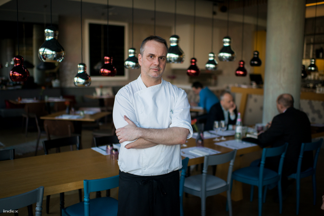 Pesti István a Tanti étteremben 2015. március 10-én