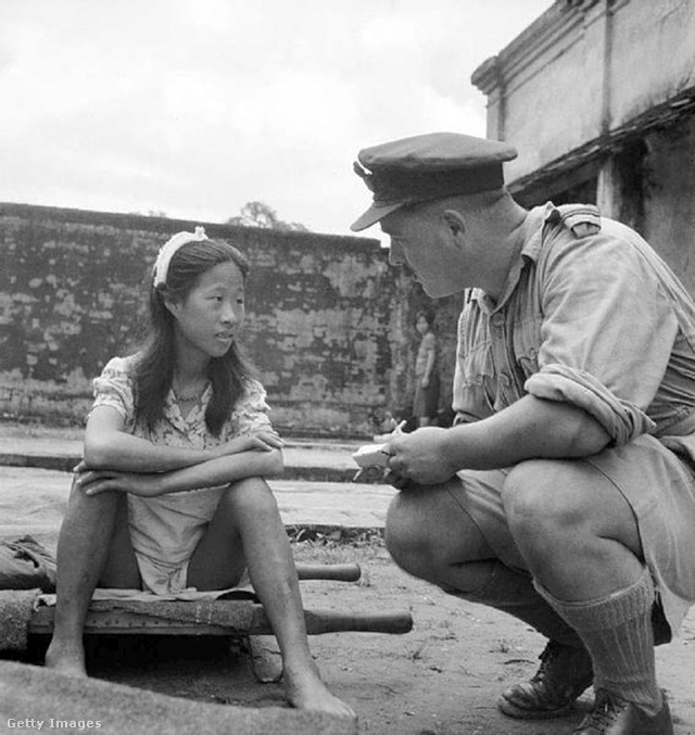 Brit katona faggat egy túlélő kínai vigaszhölgyet Burmában