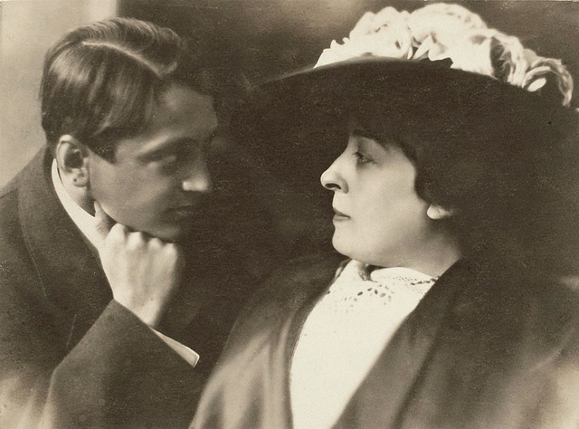 Ady és Léda 1907-ben (Székely Aladár felvétele)