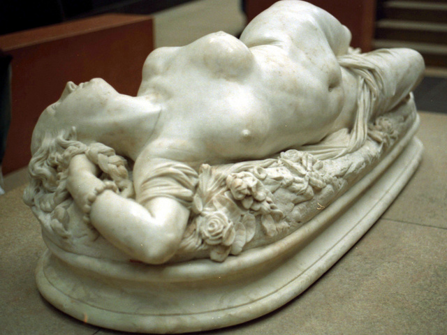Auguste Clésinger szobrának modellje is Apollonie Sabatier volt