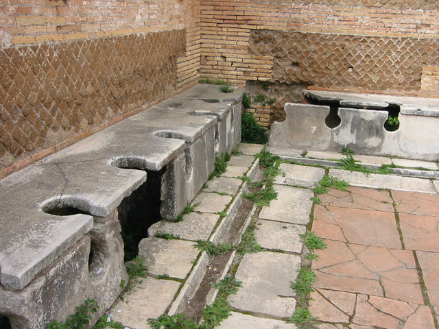 Antik római latrinák