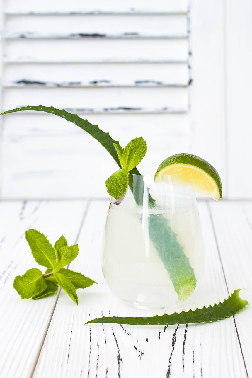 Aloe-vera-limonade