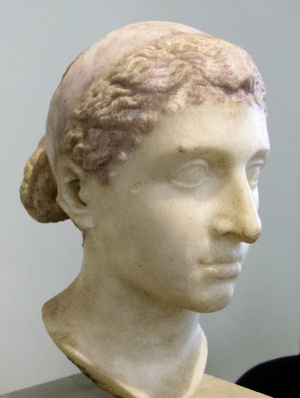 Kleopátra arcmása a római korból (az ún. „berlini Kleopátra”)