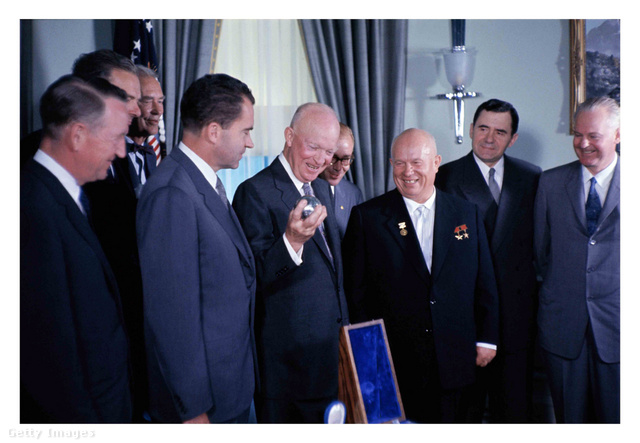 Hruscsov és Eisenhower találkozója WashingtonbanGetty Images Hungary