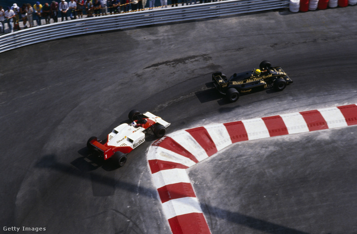 Alain Prost és Ayrton Senna az 1986-os Monacói Nagydíjon