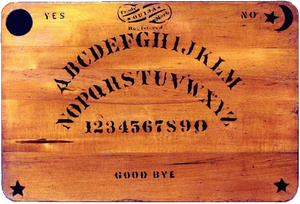 Ouija tábla a 19. századból
