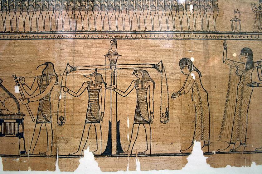 Sesostris&amp;amp;amp;amp;amp;amp;#039; boook of the dead, Papyrusmuseum Wien