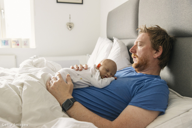A baba sokszor úgysem a saját ágyában akar majd aludni… Getty Images Hungary