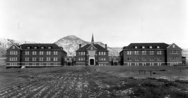 A Kalamak (Kamloops) bentlakásos iskola 1930-ban