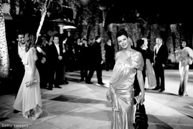 Linda Evangelista egy Oscar-partin 2004-ben