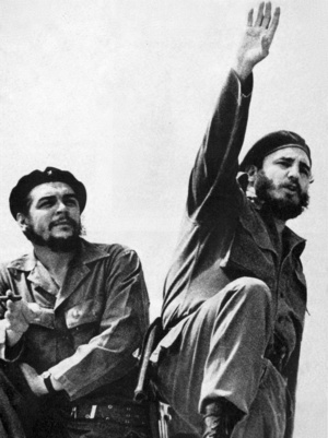 Se y Fidel, dos hombres barbudos