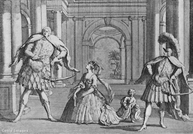 Senesino a színpadon (1725)