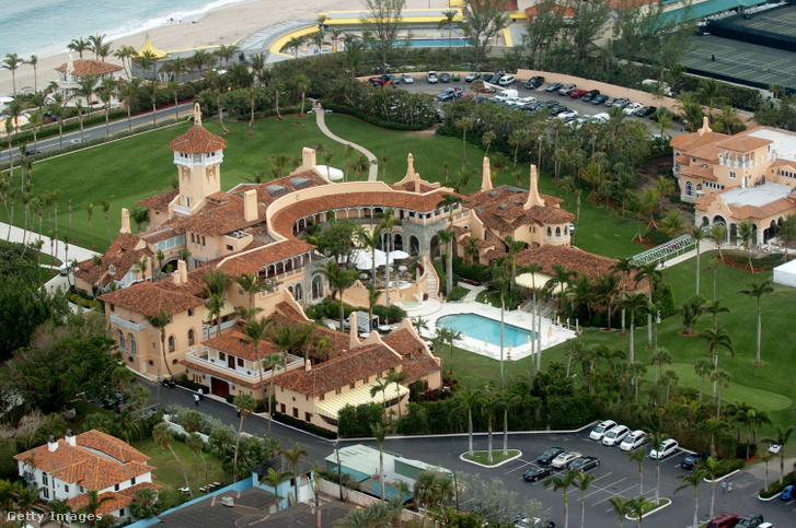 Donald Trump volt amerikai elnök Mar-a-Lago birtoka a floridai Palm Beachen
