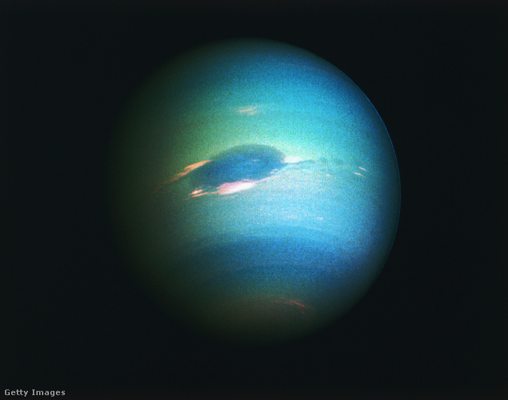 A Naprendszer legkülső bolygóját, a Neptunuszt 1989-ben fotózta le a Voyager-2