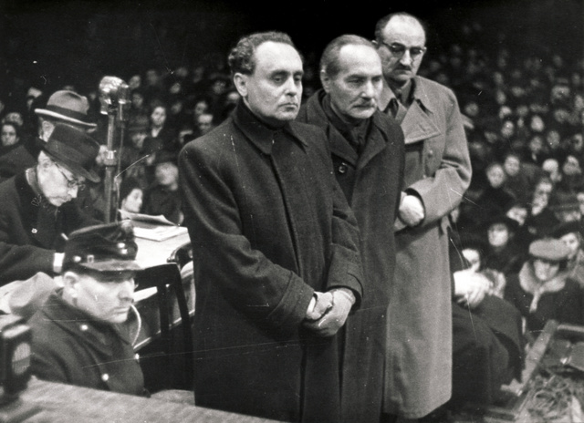 Szálasi Ferenc a népbíróság előtt