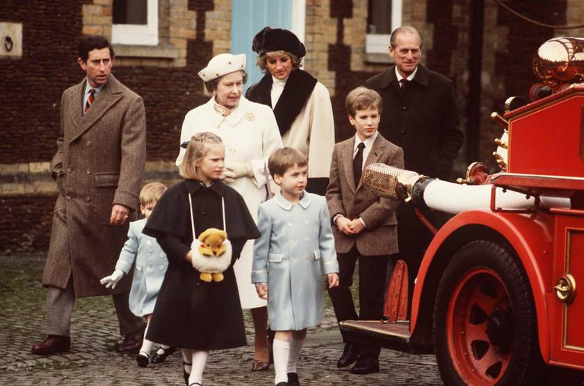 A királyi család 1988-ban.