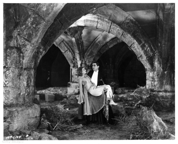 Helen Chandler és Lugosi Béla az 1931-es Drakula című filmben