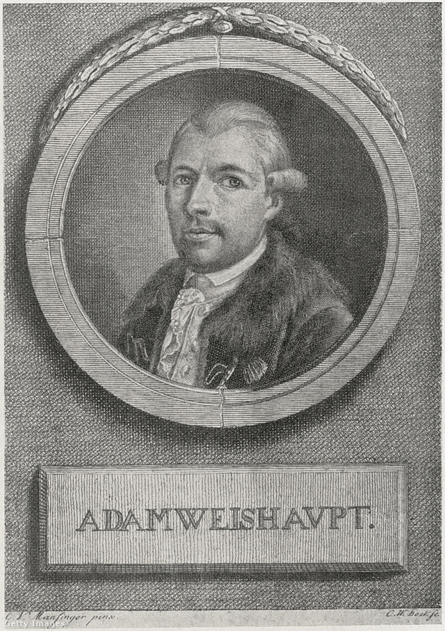 Adam Weishaupt (1748–1830), az illuminati alapítója