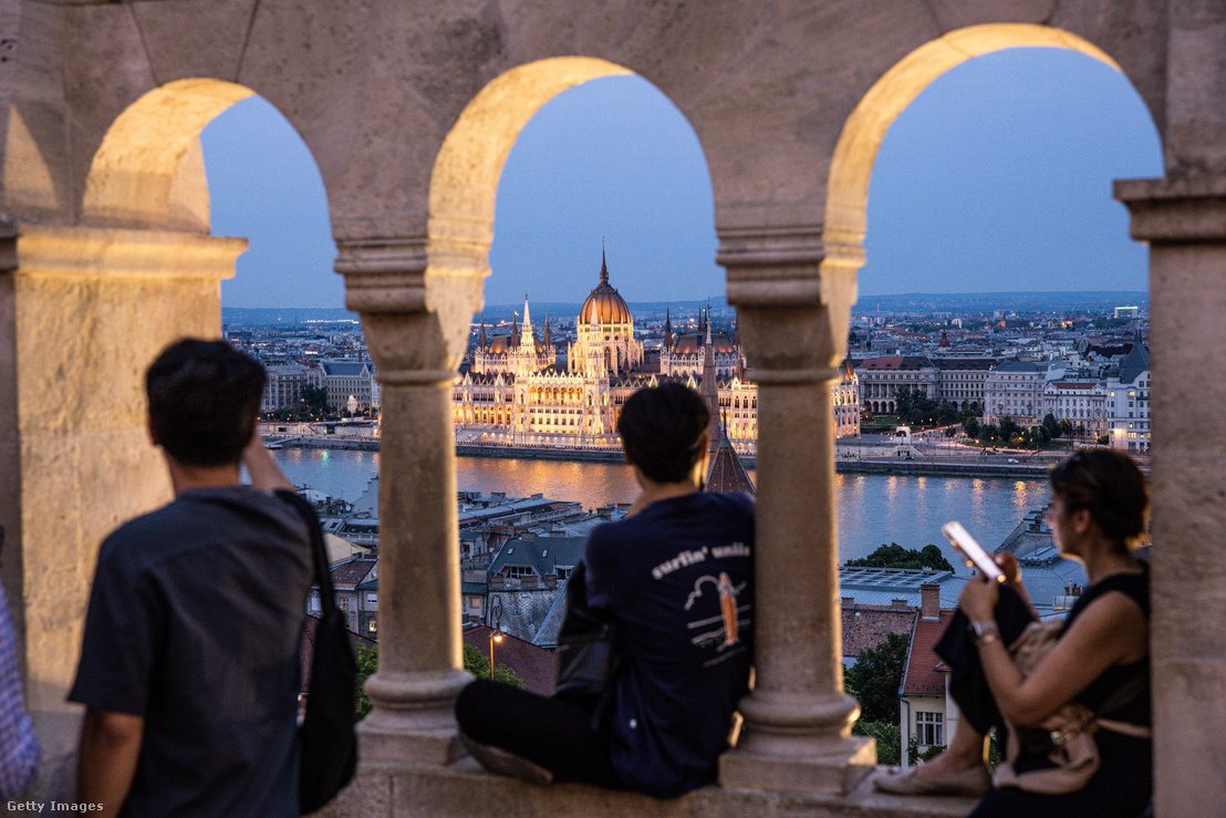 Turisták Budapesten