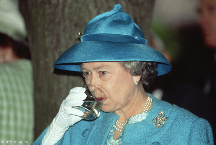 II. Erzsébet királynő 1993-ban Magyarországon