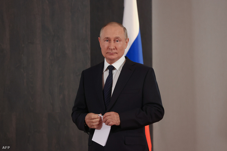 Vlagyimir Putyin 2022. szeptember 15-én