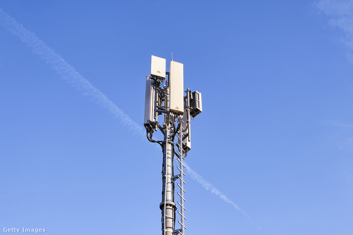 5G-antenna Németországban 2020. január 21-én