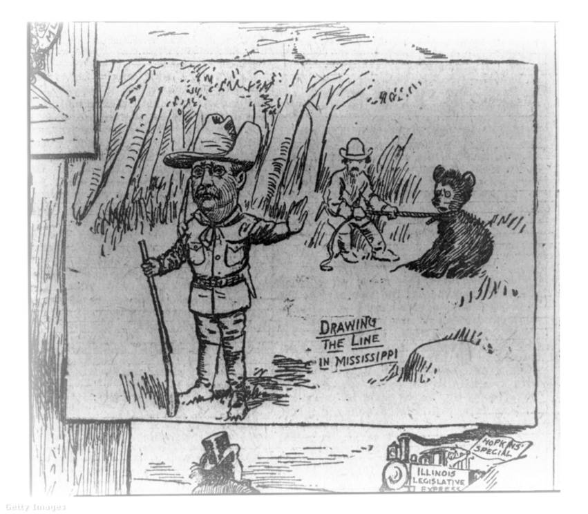 A sajtóban megjelent karikatúra, amin Roosevelt elnök megkegyelmez a medvének, azt is üzente: a Teddynek becézett elnök védelmet nyújt a rászorulóknak, rá mindig számíthatnak az elesettek