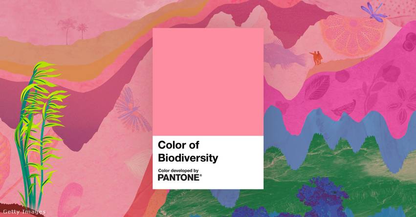 A biológiai sokféleség szimbóluma az új szín