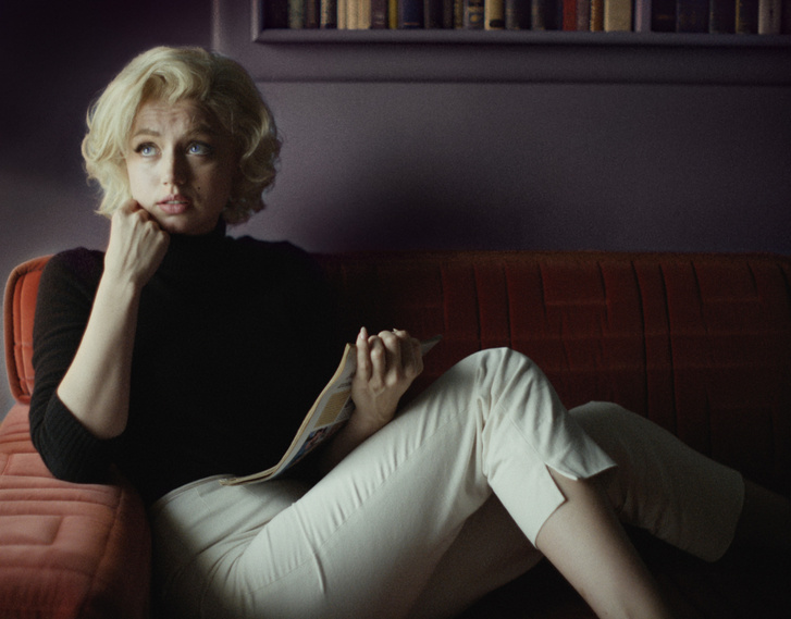 Ana de Armas a Blonde című filmben Marilyn Monroe-ként