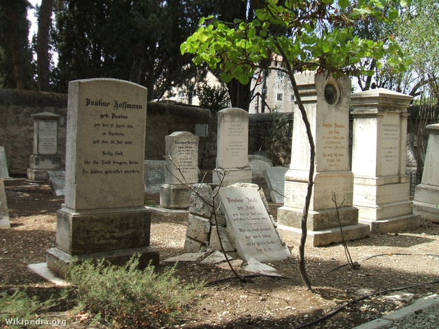 A templomosok temetője Jeruzsálemben