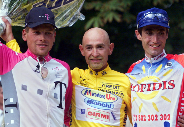 Jan Ullrich,  Marco Pantani és Bobby Julich