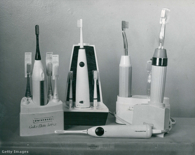 Elektromos fogkefék a hatvanas években