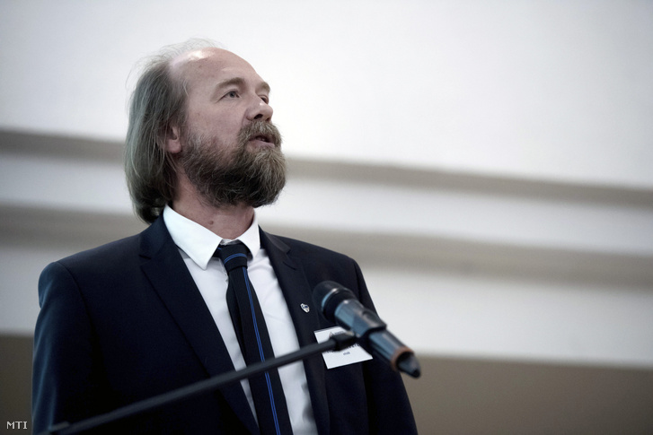 Horváth Péter, a Nemzeti Pedagógus Kar (NPK) elnöke 2017. május 22-én