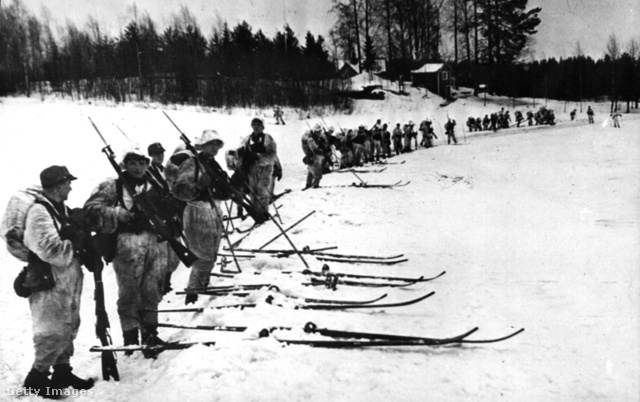 Finn katonák a téli háború kezdeti időszakában