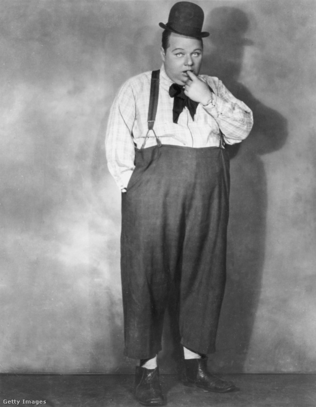 Roscoe „Fatty” Arbuckle (1887–1933), a burleszksztár